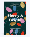 Bergamot + Plum Shower Steamers — A Sparkling Holiday Escape - ThulisaNaturals