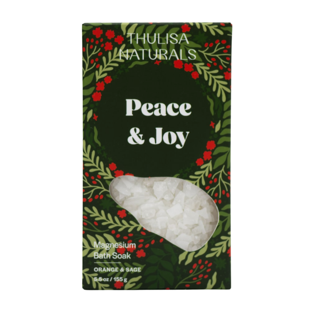 Orange & Sage Magnesium Bath Soak - ThulisaNaturals