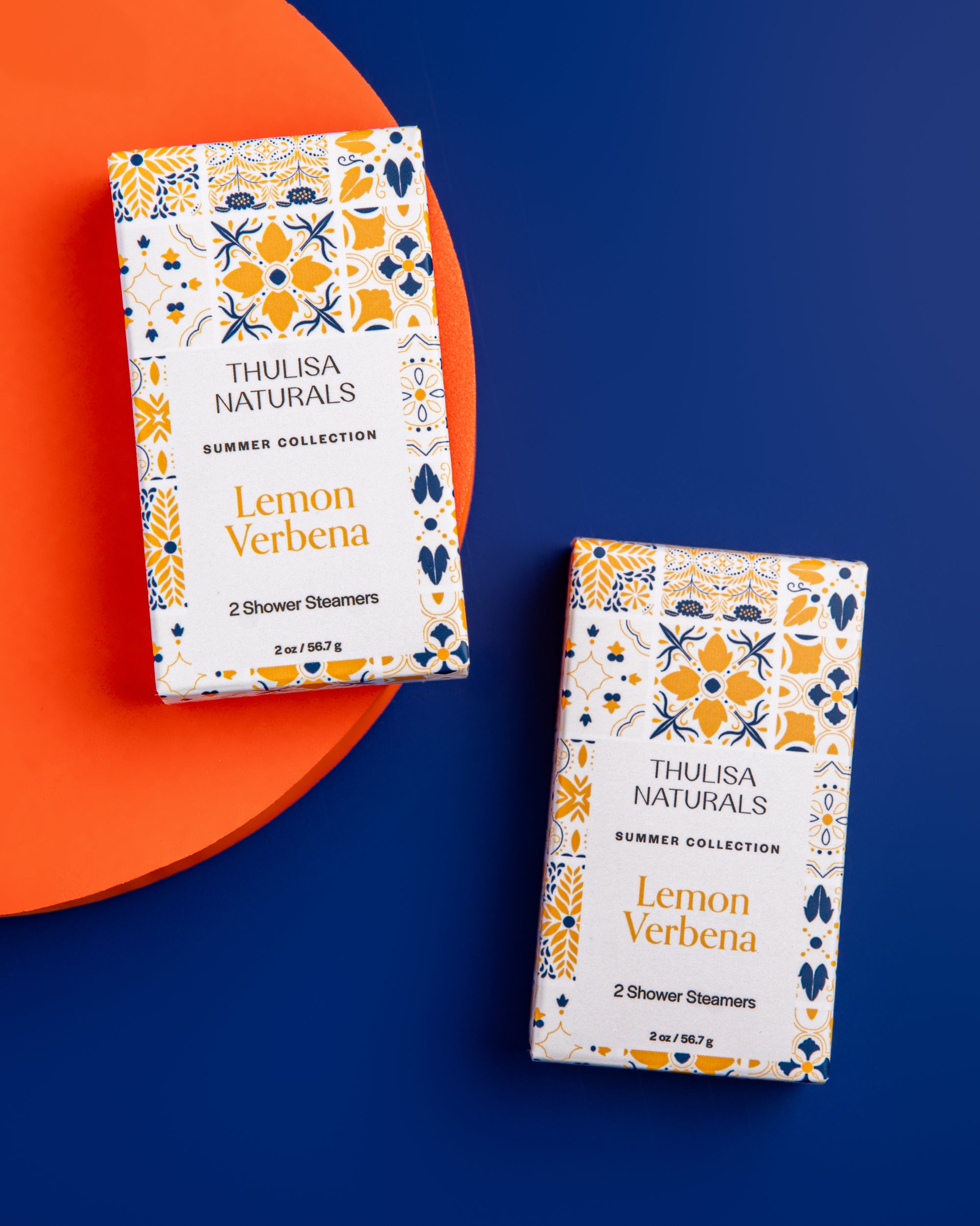 Lemon Verbena Shower Steamer Duo - ThulisaNaturals