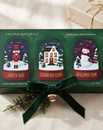 Holiday Shower Steamer Snow Globe Gift Set