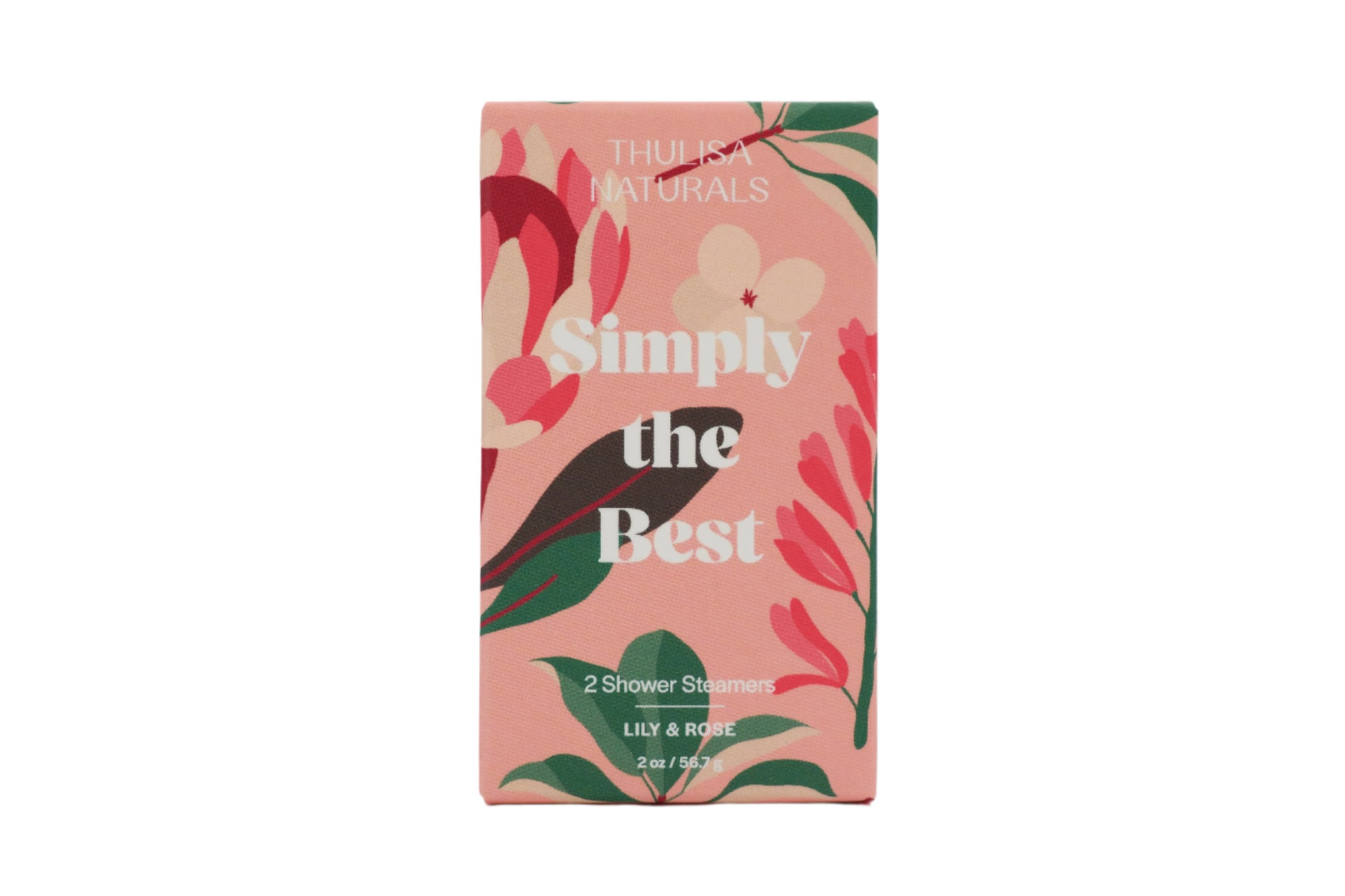 Rose + Lily Shower Steamers | 2 pack gift set - ThulisaNaturals