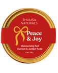 Christmas Shea Butter Gift Soap | Red Currant + Juniper - ThulisaNaturals