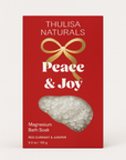 Red Currant & Juniper Magnesium Bath Salt Soak — Christmas Spa Retreat - ThulisaNaturals