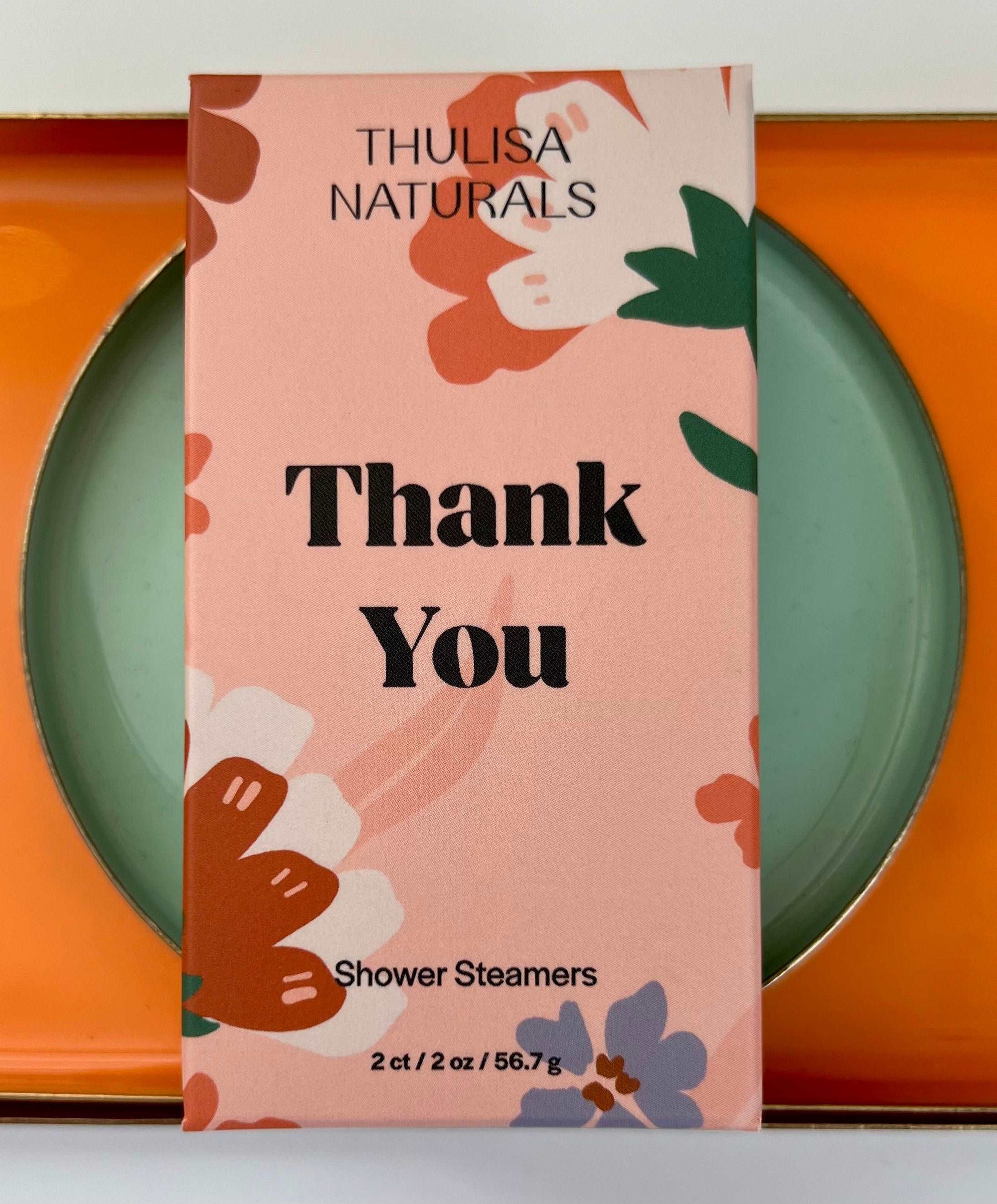 Thank You Lavender Mint Duo Shower Steamers - ThulisaNaturals