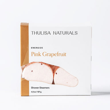 Energize Pink Grapefruit Shower Steamers - ThulisaNaturals