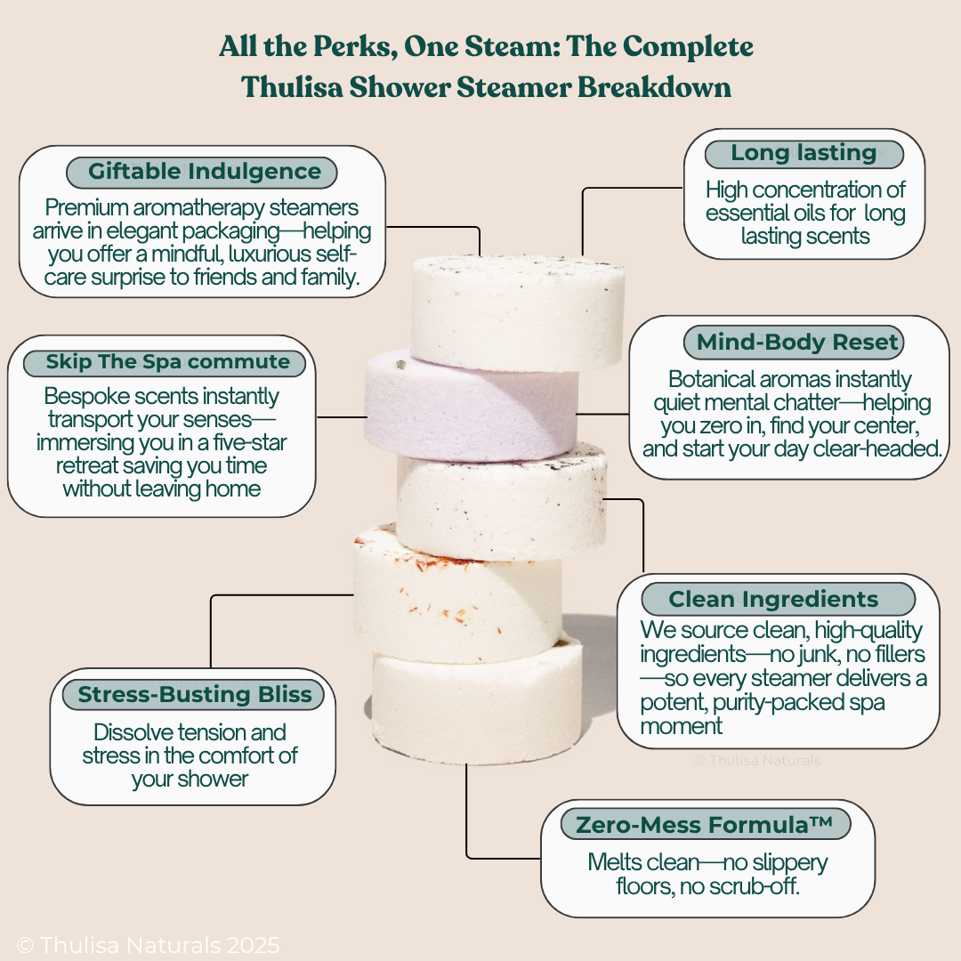 Rose Shower Steamer Single