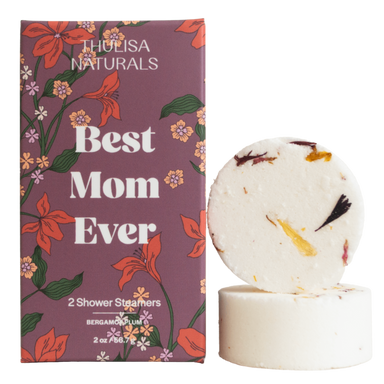 Best Mom Ever Bergamot Plum Shower Steamers - ThulisaNaturals