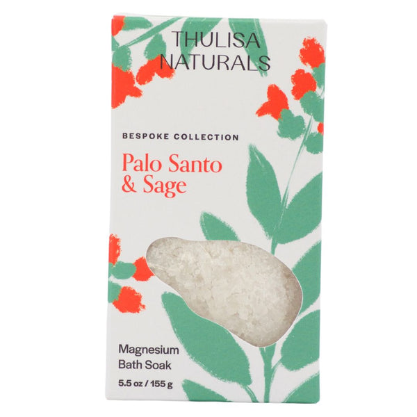Palo Santo & Sage Magnesium Bath Soak | Thulisa – Thulisa Naturals