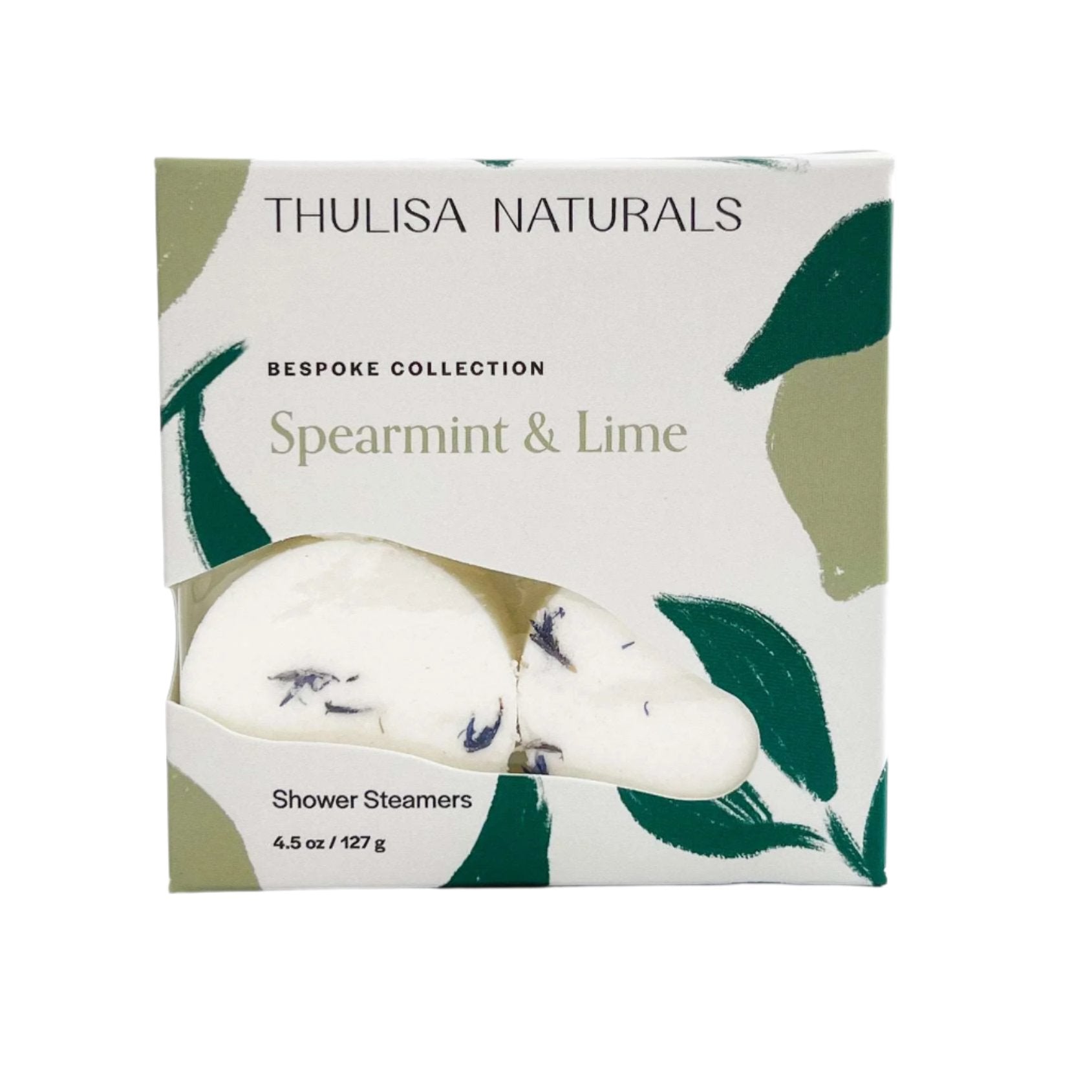 Spearmint &amp; Lime Shower Steamers - ThulisaNaturals