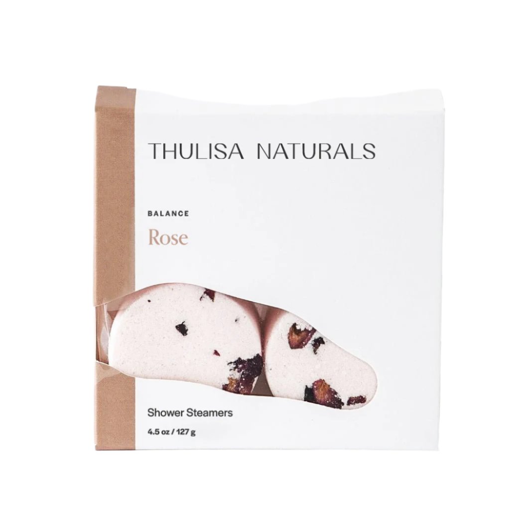 Balance Rose Shower Steamers - Thulisa Naturals