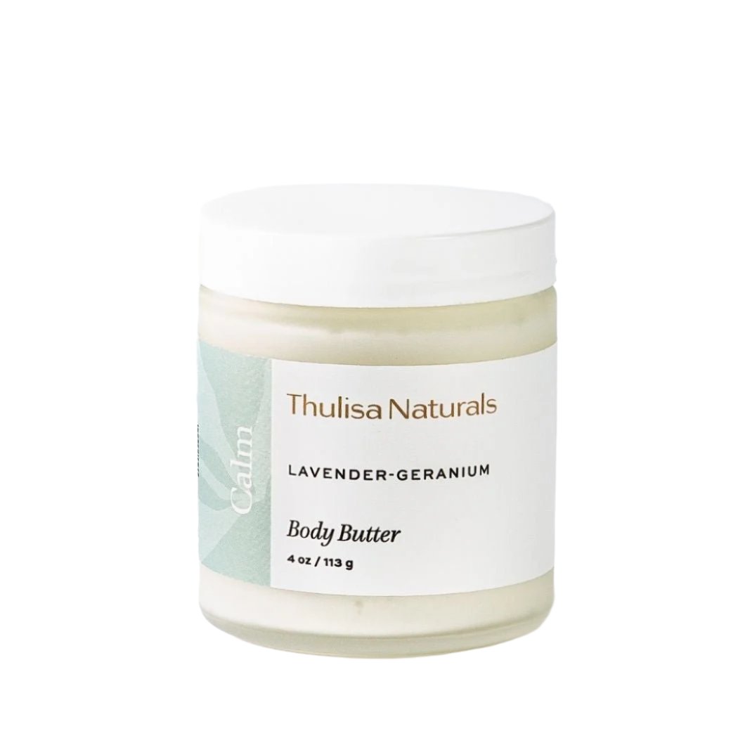 Calm Lavender Geranium Body Butter - Thulisa Naturals