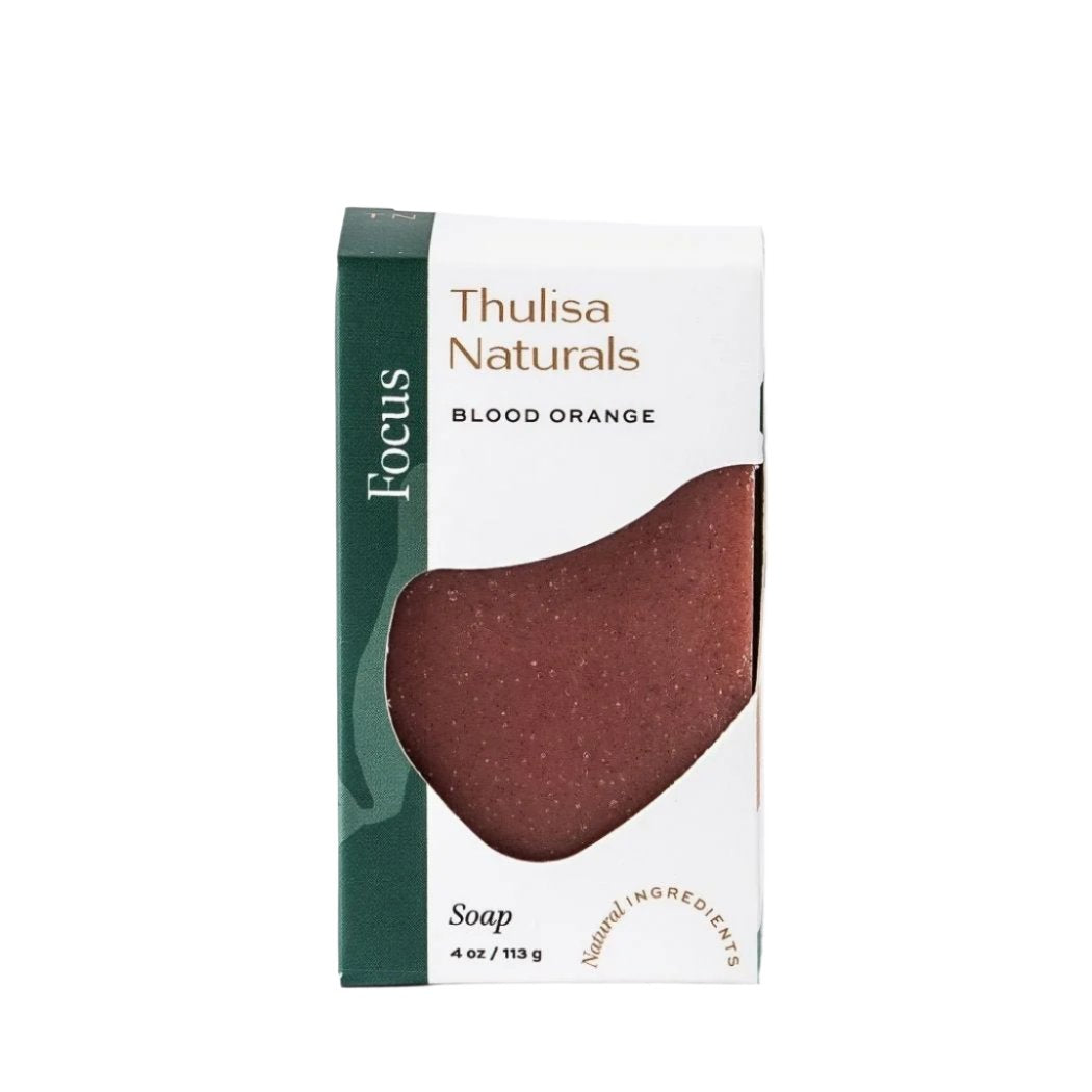 Focus Blood Orange Organic Bar Soap - Thulisa Naturals