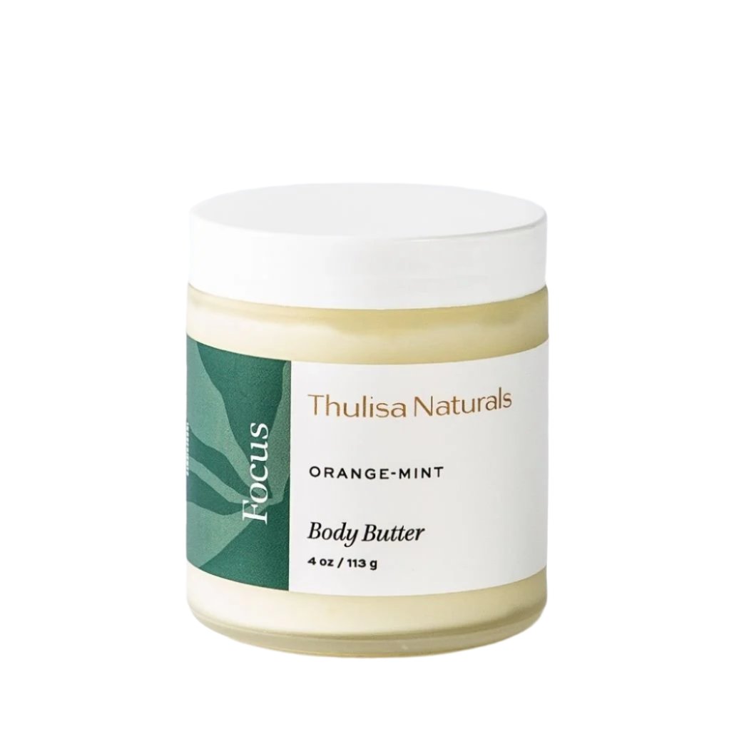 Focus Orange Mint Body Butter - Thulisa Naturals