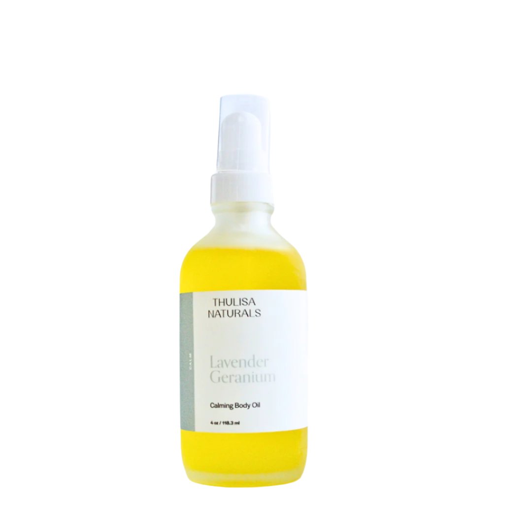 Lavender Geranium Body Oil - ThulisaNaturals