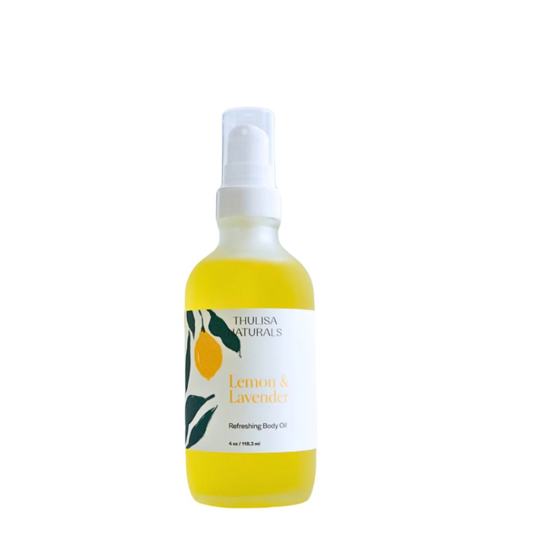 Lemon Lavender Body Oil - ThulisaNaturals