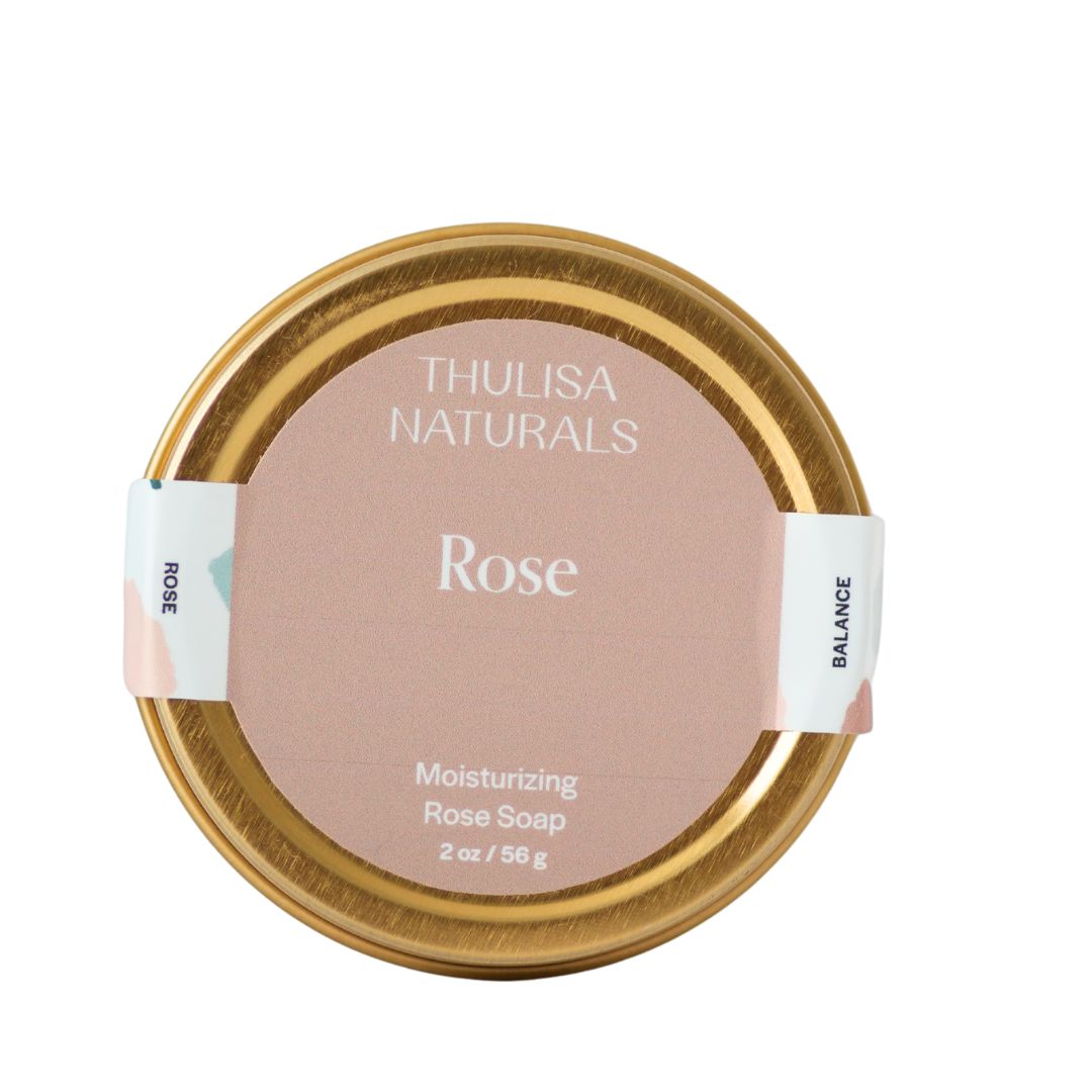 Shea Butter Hand and Body Travel Soap | Rose