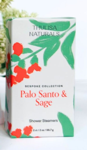 Palo Santo &amp; Sage Duo Shower Steamers - ThulisaNaturals