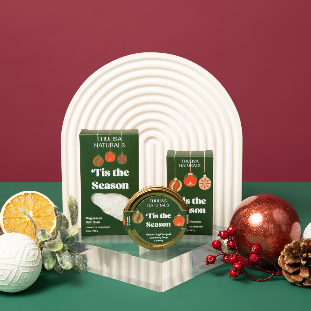 Spiced Orange + Cranberry Shower Steamers — A Holiday Glow for Every Morning - ThulisaNaturals