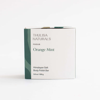 Focus Orange Mint Body Scrub Bar - ThulisaNaturals