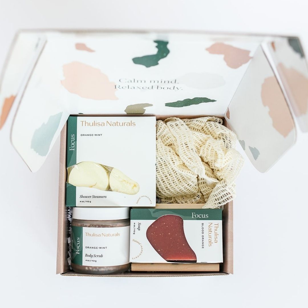 Orange Mint Instant Spa in a Box - ThulisaNaturals